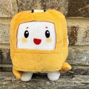 Cute Yellow and White Plush Toy lanky box